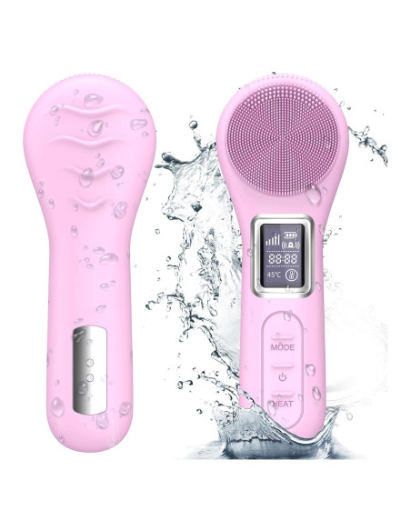 Cepillo Facial Sónico ColorfulLaVie J06 Rosa Impermeable Cepillo Facial Sónico ColorfulLaVie J06 Rosa Impermeable