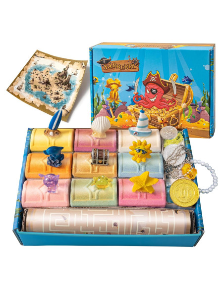Set de 9 Bombas de Baño NARBERRY con Juguetes Sorpresa Set de 9 Bombas de Baño NARBERRY con Juguetes Sorpresa