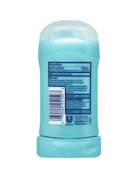 Desodorante Antitranspirante Sólido Degree Mujeres 45 g Desodorante Antitranspirante Sólido Degree Mujeres 45 g