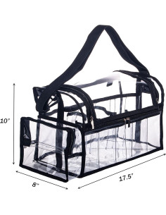 Bolsa Grande Profesional de PVC Transparente Remobia Hicol 44x25cm 2