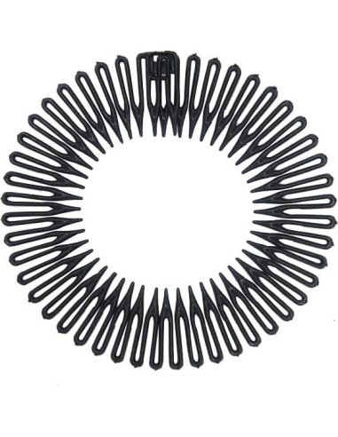 Diademas de Peine YALLNASL Zig Zag 6 Piezas 3 Colores