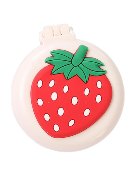 Cepillo de Pelo de Viaje con Espejo Mini Fresa Plegable Cepillo de Pelo de Viaje con Espejo Mini Fresa Plegable