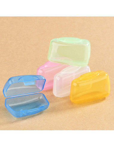 Cubiertas Portátiles para Cabezas de Cepillo de Dientes Shappy - 10 Piezas en 5 Colores
