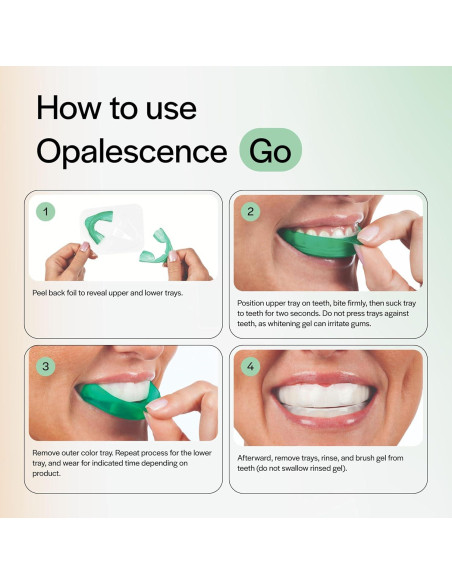 Kit Blanqueamiento Dental Opalescence Go 15% Menta - 10 Tratamientos Kit Blanqueamiento Dental Opalescence Go 15% Menta - 10 Tratamientos