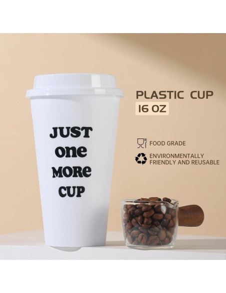 Tazas de café reutilizables MiraFure 0.47 L con tapas - 15 unidades Tazas de café reutilizables MiraFure 0.47 L con tapas - 15 unidades