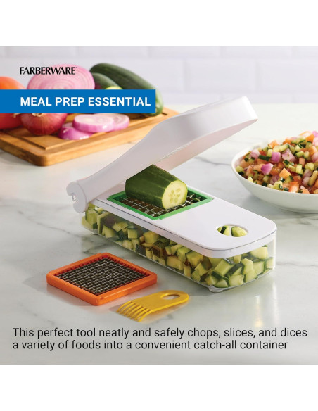 Picador de Verduras Profesional Farberware 2 Cuchillas 0.49kg Picador de Verduras Profesional Farberware 2 Cuchillas 0.49kg