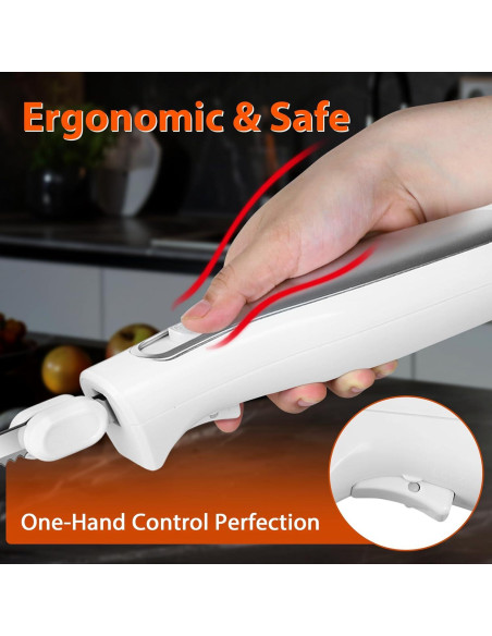 Cuchillo Eléctrico HousesAid con 2 Cuchillas de Acero Inoxidable Cuchillo Eléctrico HousesAid con 2 Cuchillas de Acero Inoxidable