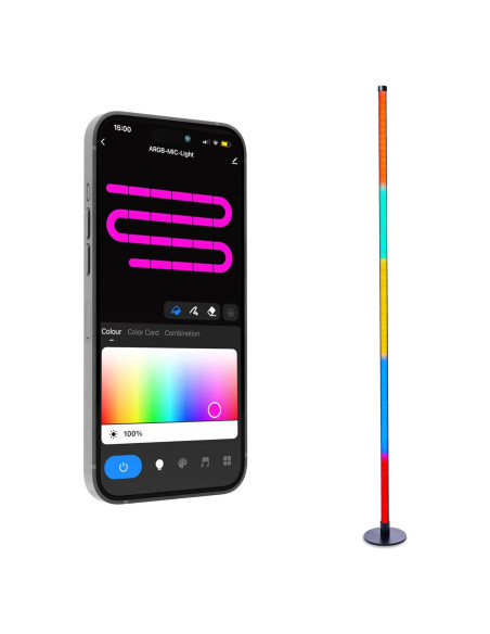 Lámpara de Pie Inteligente RGB Lytup, Control Remoto, 12W Lámpara de Pie Inteligente RGB Lytup, Control Remoto, 12W