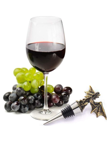 Tapón Decorativo de Dragón Cacukap - Diseño Gótico para Vino Tapón Decorativo de Dragón Cacukap - Diseño Gótico para Vino