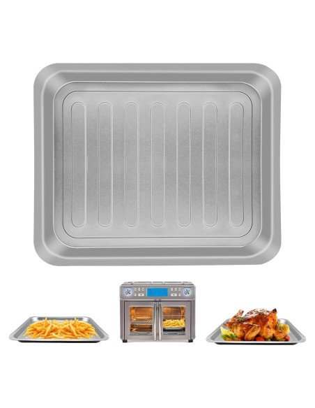 Bandeja de Acero Inoxidable para Freidora de Aire Emeril Lagasse 35.56x30.48 cm Bandeja de Acero Inoxidable para Freidora de Aire Emeril Lagasse 35.56x30.48 cm