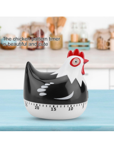 Temporizador de Cocina Chazcool Patrón de Pollo 6.5cm