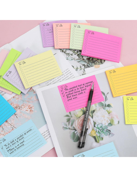 Notas Adhesivas HQCME 12 Colores 7.6x10.2 cm 504 Hojas Notas Adhesivas HQCME 12 Colores 7.6x10.2 cm 504 Hojas