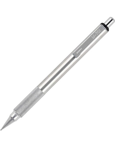 Lápiz Mecánico Zebra Pen M-701 Acero Inoxidable 0.7mm
