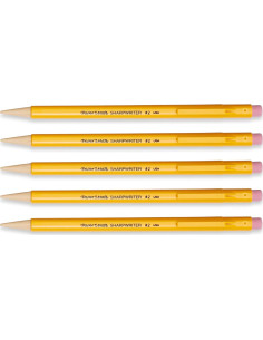 Lápices Mecánicos Paper Mate SharpWriter 0.7mm, Paquete de 5 2