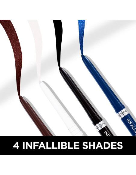 L'Oreal Paris Lápiz de Eyeliner Mecánico Negro Intenso 0.28g L'Oreal Paris Lápiz de Eyeliner Mecánico Negro Intenso 0.28g