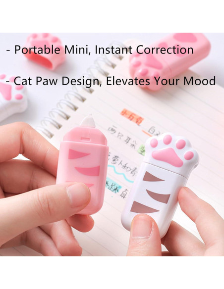 Cinta Correctora Blanca Linda Fuulqgui Mini 4 Pcs 63.5g Cinta Correctora Blanca Linda Fuulqgui Mini 4 Pcs 63.5g