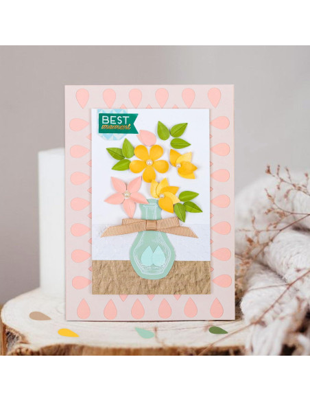 Troquel de Papel Bira Craft Forma de Gota 2 - 6.35 x 4.45 cm Troquel de Papel Bira Craft Forma de Gota 2 - 6.35 x 4.45 cm