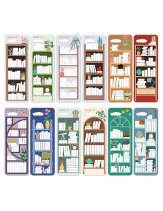 120 Marcadores de Libros Doble Cara Funseeya - Papel Premium