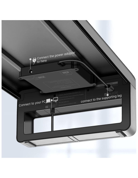 Soporte de Monitor Vaydeer con Carga Inalámbrica y USB 3.0 Soporte de Monitor Vaydeer con Carga Inalámbrica y USB 3.0