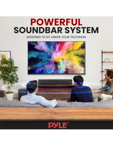 Barra de Sonido Pyle PSBVSN40 con Bluetooth y USB