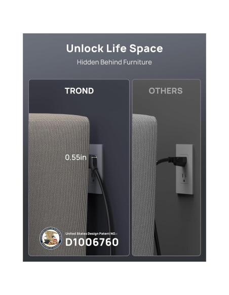 Regleta TROND 13 Salidas AC y 4 USB, 4000 Julios, 1.5m Regleta TROND 13 Salidas AC y 4 USB, 4000 Julios, 1.5m