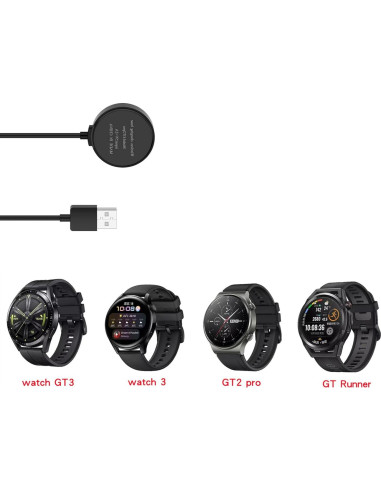 Cargador USB LOKEKE para Huawei Watch Ultimate y GT3 Pro