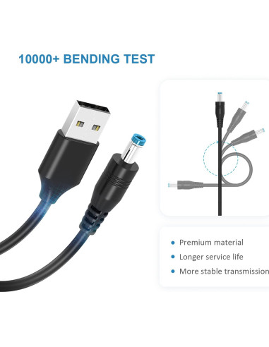 Cable de Alimentación DC 5V Universal Powseed con 13 Adaptadores