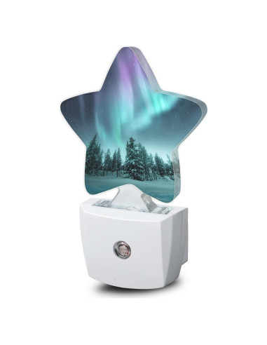 Luz Nocturna de Enchufe Losthll Bosque de Auroras 0.5W