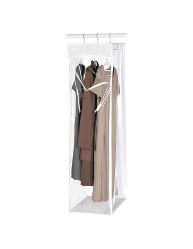 Bolsa de Ropa Colgante Whitmor 137.2x50.8 cm Transparente