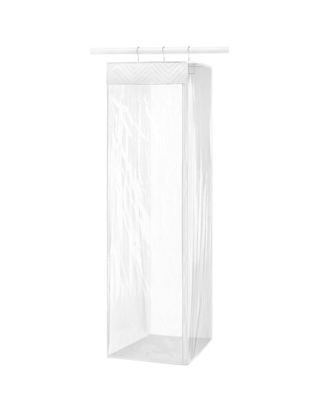 Bolsa de Ropa Colgante Whitmor 137.2x50.8 cm Transparente Bolsa de Ropa Colgante Whitmor 137.2x50.8 cm Transparente