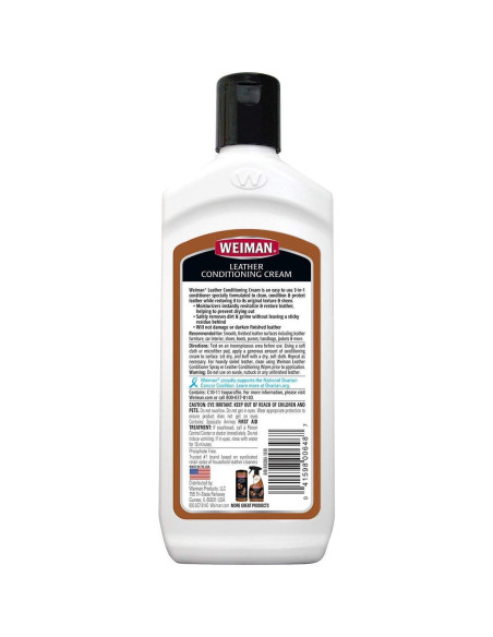 Limpiador y Acondicionador de Cuero Weiman 236ml - 3 en 1 Limpiador y Acondicionador de Cuero Weiman 236ml - 3 en 1
