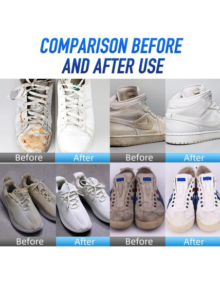 Kit Limpiador de Zapatos Ecológico Ahkea 150ml Espuma Sin Agua