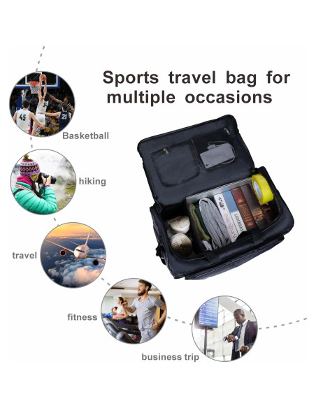 Bolsa de Viaje para Zapatillas Impermeable Negro - 4 Pares Bolsa de Viaje para Zapatillas Impermeable Negro - 4 Pares