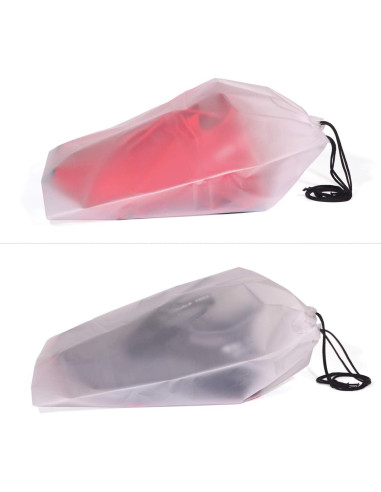 Juego de 12 Bolsas de Zapatos Portátiles Transparentes 32x42cm