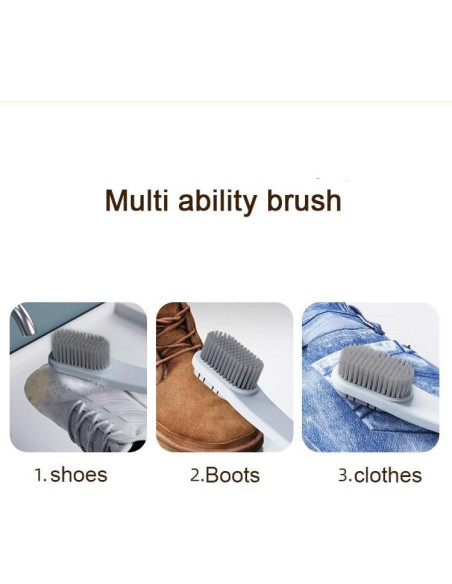 Cepillo de Zapatos RPS-IND Doble Cara con Mango Ergonómico Cepillo de Zapatos RPS-IND Doble Cara con Mango Ergonómico
