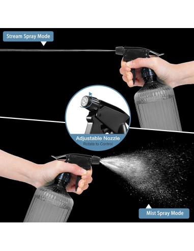 Set de 2 Botellas de Spray Reutilizables paeyaer 532 ml
