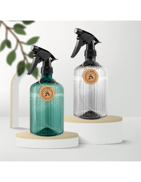 Set de 2 Botellas de Spray Reutilizables paeyaer 532 ml Set de 2 Botellas de Spray Reutilizables paeyaer 532 ml