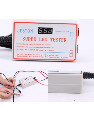 Probador de Luz LED CXOYLL 0-300V con Pantalla Digital