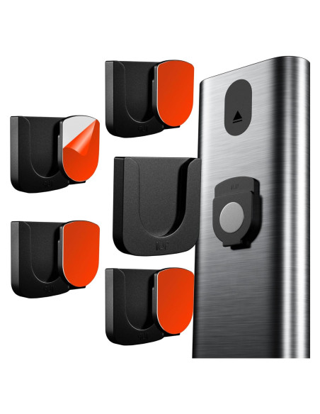 Soporte Magnético para Control Remoto X-bet MAGNETS - Set de 5 Piezas Negras Soporte Magnético para Control Remoto X-bet MAGNETS - Set de 5 Piezas Negras