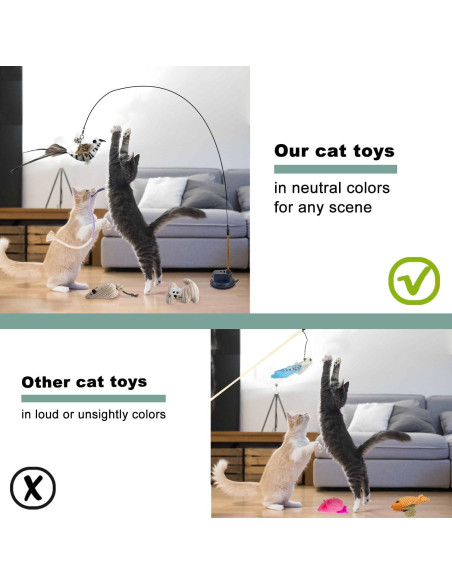 Juguetes Interactivos para Gatos 7 en 1 con Ventosa Donguan Juguetes Interactivos para Gatos 7 en 1 con Ventosa Donguan