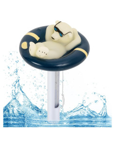 Termómetro Flotante de Piscina Prasburr Oso Polar 19.1cm