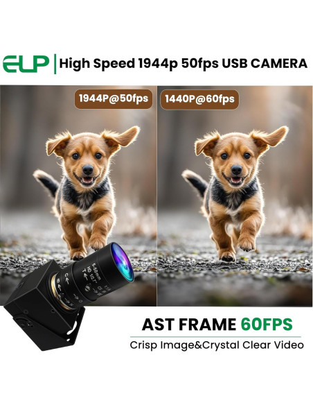 Cámara Web USB ELP 5MP 10X Zoom 1440P Alta Velocidad Cámara Web USB ELP 5MP 10X Zoom 1440P Alta Velocidad
