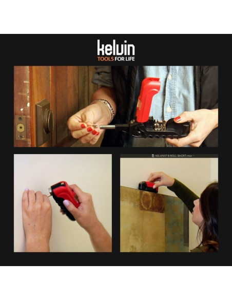 Kelvin Tools - Destornillador Urbano 17 en 1 Compacto Kelvin Tools - Destornillador Urbano 17 en 1 Compacto