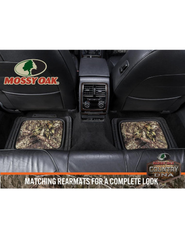 Alfombrillas de Piso Mossy Oak Camo - Todo Clima - 4 Pzs
