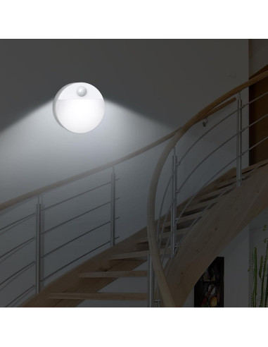 Luz de Sensor de Movimiento AMIR LED Inalámbrica 4 Piezas