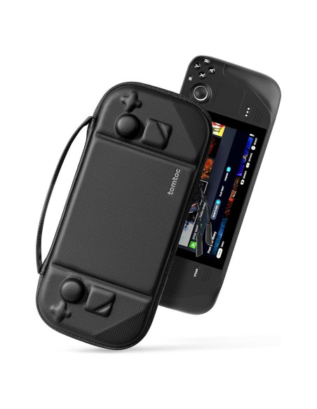 Funda de transporte tomtoc para Steam Deck negra dura Funda de transporte tomtoc para Steam Deck negra dura