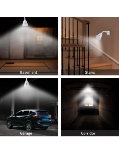 Sensor de Movimiento LED Lyiwa XS-007C Luz Blanca 6W 2