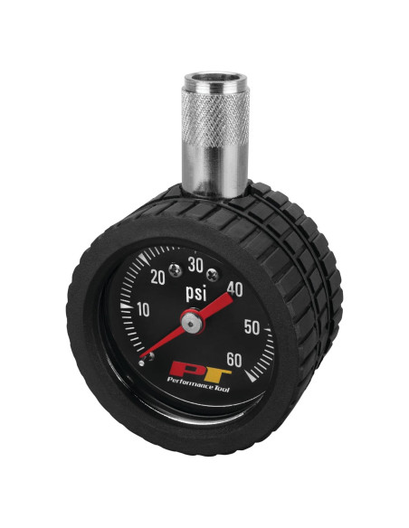 Medidor de Presión de Neumáticos Performance Tool W1915 - Rango 1 a 60 PSI Medidor de Presión de Neumáticos Performance Tool W1915 - Rango 1 a 60 PSI