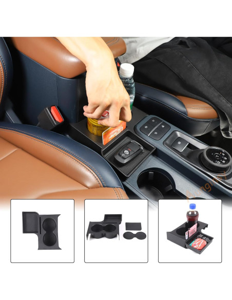Soporte para Tazas Aunginsy para Ford Maverick 2022-2025 Soporte para Tazas Aunginsy para Ford Maverick 2022-2025