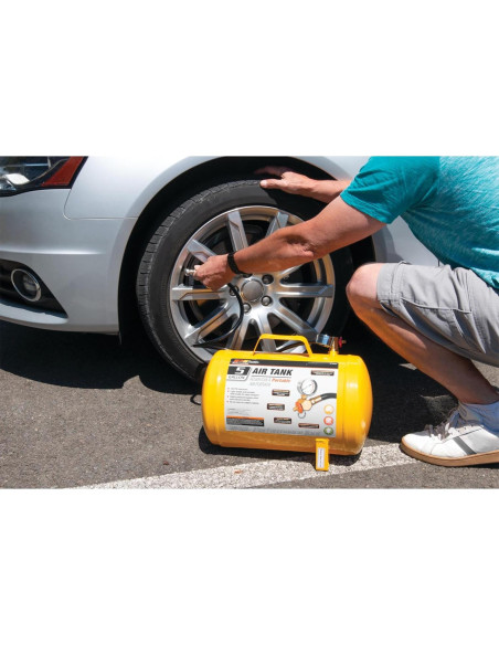Tanque de Aire Portátil Performance Tool W10005 19L Amarillo Tanque de Aire Portátil Performance Tool W10005 19L Amarillo